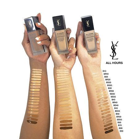 ysl longwear foundation.